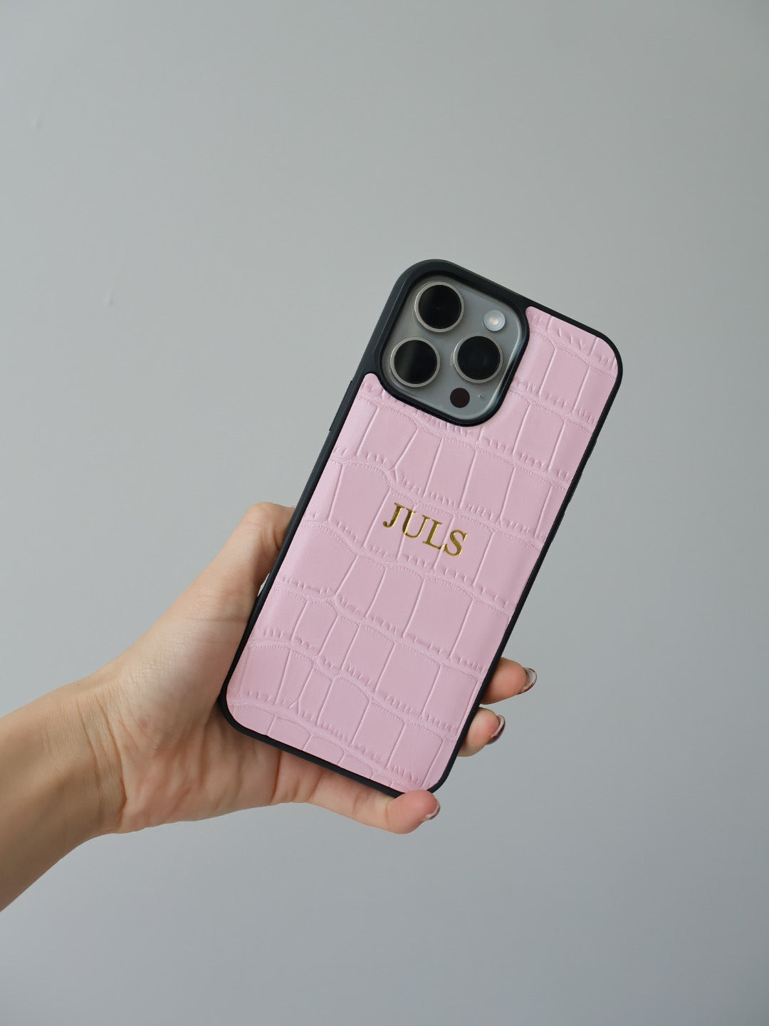 Cocodrile Case rosado