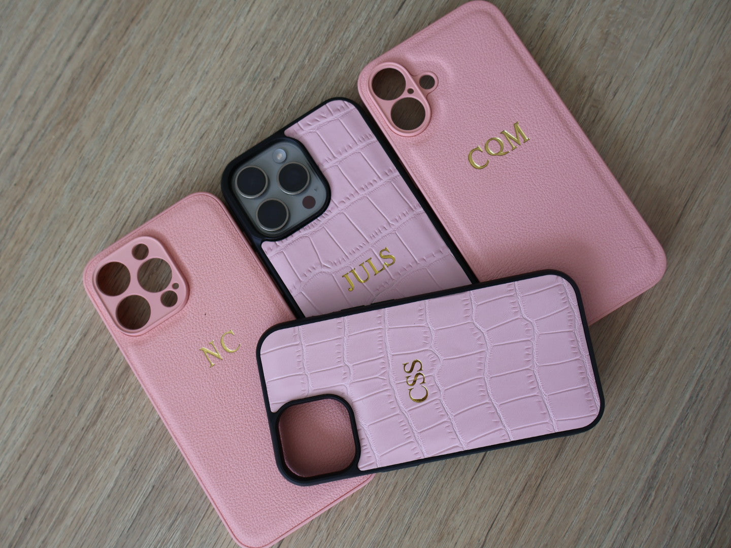 Cocodrile Case   rosado
